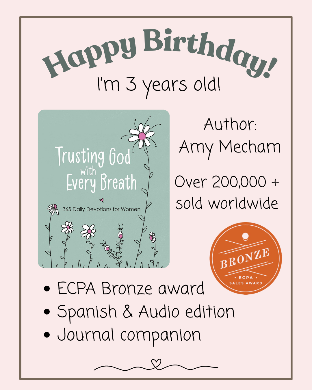 Birthdays, Books, & Websites!