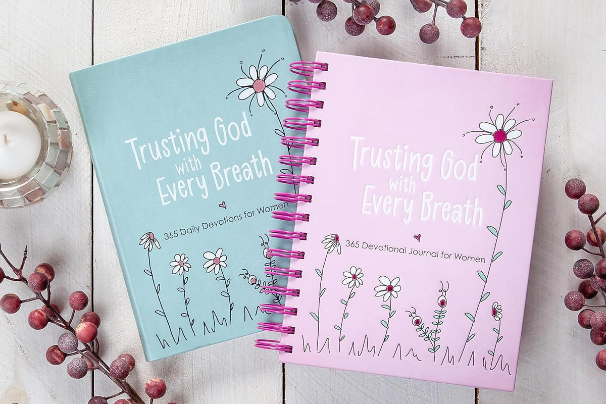 Trusting God with Every Breath book and journal bundle