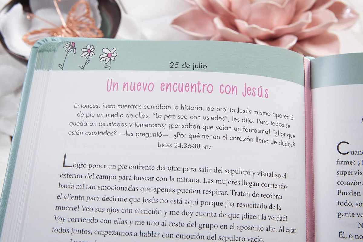 More interior pages from Confía en Dios con cada aliento